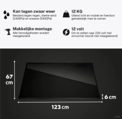 ZAAK. Topsolar 170Wp 12 Volt Zonnepanelen Compleet Pakket - Plug And Play - Camper - Boot - Caravan - Schuur - Aan Te Sluiten Op Accu -Makita Winkel 1200x1171 54