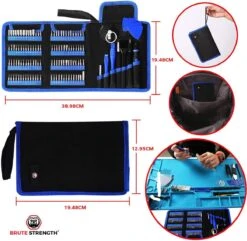 Brute Strength - 126 Delige Precisie Schroevendraaierset Magnetisch - Universeel - Magnetisch - Gereedschapset- Schroevendraaiers - Bitset Met Torx - Cadeau Voor Man -Makita Winkel 1200x1173 7