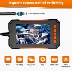 Sightstrong Inspectiecamera Met Scherm 5M - 1080P HD - 4.3 Inch LCD Scherm - Incl. 32GB SD-Kaart- IP67 Waterdicht - LED Verlichting - Endoscoop - Inspectie Camera 18 Sightstrong Inspectiecamera Met Scherm 5M - 1080P HD - 4.3 Inch LCD Scherm - Incl. 32GB SD-Kaart- IP67 Waterdicht - LED Verlichting - Endoscoop - Inspectie Camera -Makita Winkel 1200x1175 13
