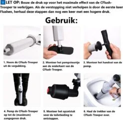 CFlush™ Hoge Druk Ontstopper - Incl. Schoonmaak Handschoenen 20 CFlush™ Hoge Druk Ontstopper - Incl. Schoonmaak Handschoenen -Makita Winkel 1200x1175 15