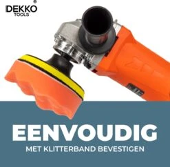 Dekko Tools Polijstmachine - Poetsmachine - AUTO - Marmer - Vloer - Boot Krachtige Motor - Incl. 10 Schijven -Makita Winkel 1200x1175 4