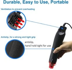 MMOBIEL Heteluchtpistool / Verfafbrander 300W 200°C – Hittepistool – Heatgun – Warmtepistool -Makita Winkel 1200x1176