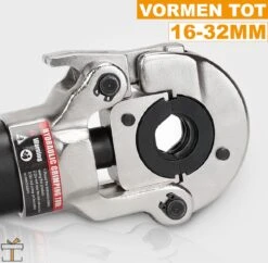 Happyment Tangensets 16-32mm - Krimptang - Hydraulische Perstang - Adereindhulzen - Hydraulisch -Makita Winkel 1200x1177 17