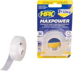 HPX Max Power Transparent Bevestigingstape - 19mm X 2m 19 HPX Max Power Transparent Bevestigingstape - 19mm X 2m -Makita Winkel 1200x1178 28