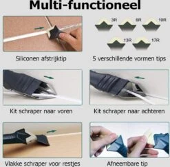 3-in-1 Kit Schraper | Kitspatel | Siliconen En Kit Verwijderaar | De Ultieme Tool Voor Kit Verwijderen En Zetten Van Strakke Randen 7 3-in-1 Kit Schraper | Kitspatel | Siliconen En Kit Verwijderaar | De Ultieme Tool Voor Kit Verwijderen En Zetten Van Strakke Randen -Makita Winkel 1200x1179 18