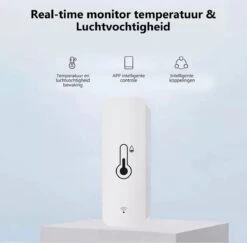 Fastsurfe - Smart Temperatuur En Vochtigheidssensor - WiFi-app - Smart Home Remote Monitor - Werkt Met Alexa En Google Assistant -Makita Winkel 1200x1180 13