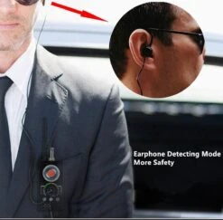 Detectieapparaten - Draadloze Signaaldetector RF Bug Finder Anti-Afgeluisterde Detector Anti Candid Camera GPS Tracker Locator | Zwart -Makita Winkel 1200x1180 14