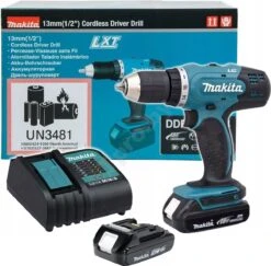 Makita DDF453SYX4 Boor-/schroefmachine | 18v 1.5Ah Li-ion In Doos -Makita Winkel 1200x1181 1