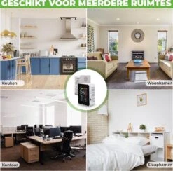 Igoods Professionele CO2 Meter - Luchtkwaliteitsmeter - Binnen - CO2 Melder & Monitor - Horeca - Thermometer - CO2 Detector - Koolstofdioxide Meter 13 Igoods Professionele CO2 Meter - Luchtkwaliteitsmeter - Binnen - CO2 Melder & Monitor - Horeca - Thermometer - CO2 Detector - Koolstofdioxide Meter -Makita Winkel 1200x1184 23