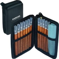 Hawerk Snijgereedschapsset Voor Professionals En Beginners, 12-delig + 3 Slijpstenen + Tas, Snijmessen Voor Volwassenen En Kinderen, Voor Hout, Snijset Om Te Snijden -Makita Winkel 1200x1185 21