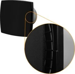 Badkamer Ventilator Vochtsensor/timer 125 Mm Mat Zwart Silent -Makita Winkel 1200x1185 22