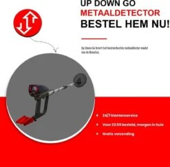 Up Down Go Metaaldetector - Voor Kinderen & Volwassenen - Schep - Inclusief Batterijen - 20 Tot 70 CM Detectie Bereik -Makita Winkel 1200x1186 13