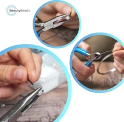 BeautyBeads 3-Delige Tangenset Voor Sieraden – Hobby Tangen Set Voor Het Maken Van Sieraden Met Kralen En Bedels – Rondbektang, Zijkniptang En Langbektang - BB401 -Makita Winkel 1200x1187 13