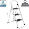Songmics Nancy's Huishoudtrap - Huishoudladder Met 3 Treden - Inklapbaar - 150KG Draagvermogen -Makita Winkel 1200x1187 14