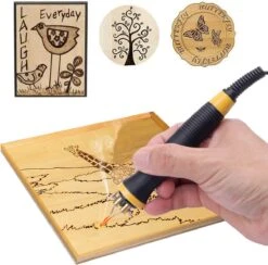 Houtbrander Set Incl. Opbergtas - Pyrografie - Houtbranderset - Pyrography - Pen - Voor Hout - Voor Hobby - XXL Editie -Makita Winkel 1200x1187 7