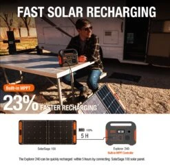 Jackery Explorer 240 Met 100W Zonnepaneel - Jackery Powerstation Met Zonnepaneel - Solar Panel Gereedschapsaccu - Kamperen - Off-grid Survival - 230V Power Station Generator 16 Jackery Explorer 240 Met 100W Zonnepaneel - Jackery Powerstation Met Zonnepaneel - Solar Panel Gereedschapsaccu - Kamperen - Off-grid Survival - 230V Power Station Generator -Makita Winkel 1200x1188 1