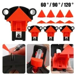 Houtklem Set 4 St 60/90/120 Graden-Lijmklem-Haakse Klemmen-Houtgereedschap-Toolsformen-inclusief 3 Houtboortjes -Makita Winkel 1200x1189 9