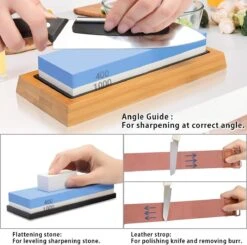 House Of Husk Dubbelzijdige Messenslijpers Met Instructies - Slijpsteen Voor Messen - Wetsteen Slijpsteen Set 400 1000 En 3000 8000 - Edelkorund -Makita Winkel 1200x1190 26