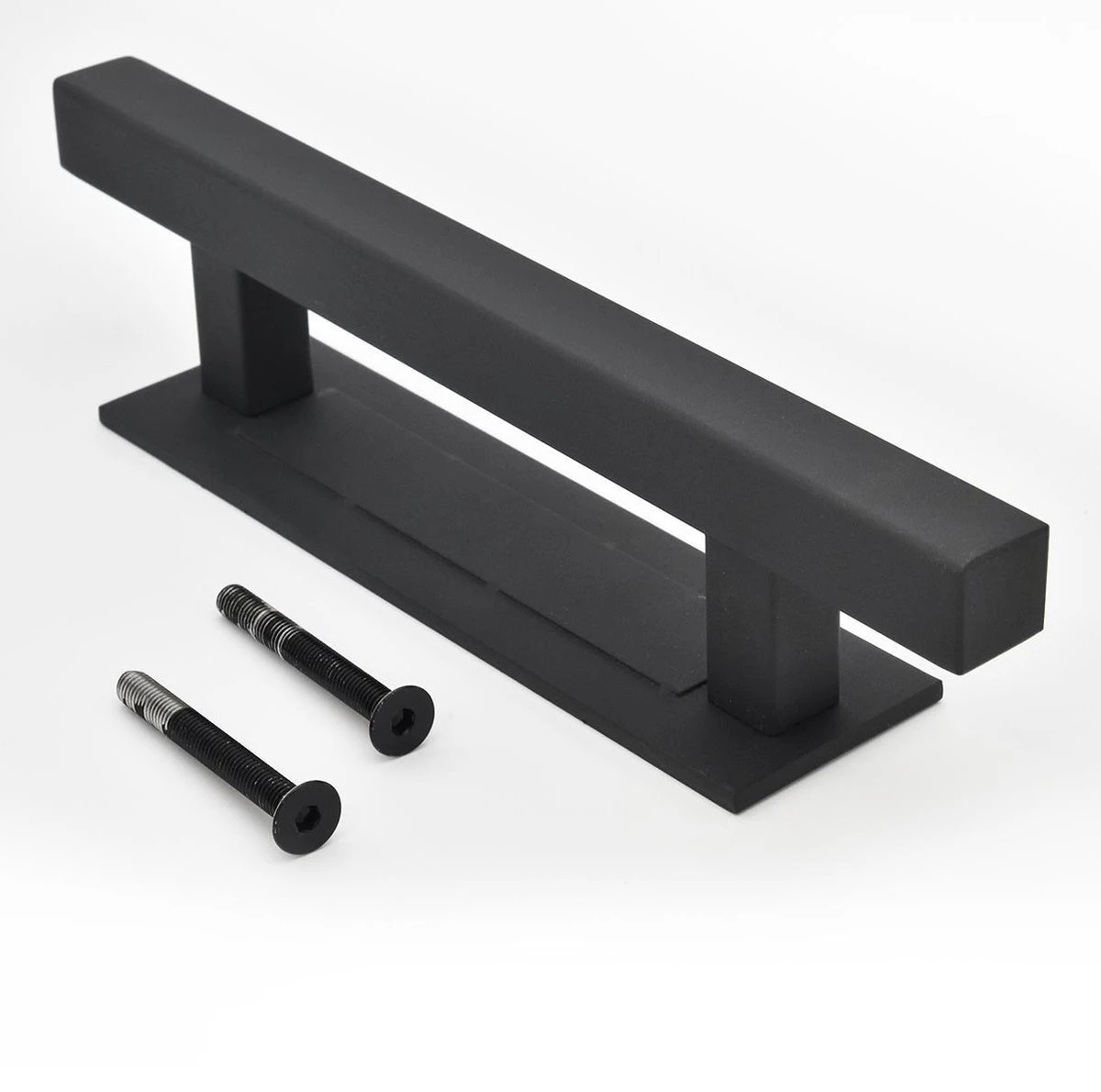 Barnwoodweb Deurgreep Hudson Square (voor En Achter) Zwart Gepoedercoat Staal 300x40 Mm 10 Barnwoodweb Deurgreep Hudson Square (voor En Achter) Zwart Gepoedercoat Staal 300x40 Mm - Afbeelding 8