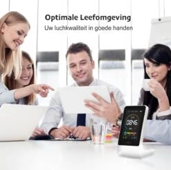EYSLife® CO2 Meter PRO - Hygrometer Voor Binnen En Buiten – CO2 Melder Met Thermometer & Luchtvochtigheidsmeter – Complete Luchtkwaliteitsmeter 20 EYSLife® CO2 Meter PRO - Hygrometer Voor Binnen En Buiten – CO2 Melder Met Thermometer & Luchtvochtigheidsmeter – Complete Luchtkwaliteitsmeter -Makita Winkel 1200x1190 43