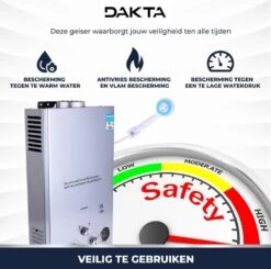 Merkloos Dakta® Propaan - Boiler - LPG Geiser 16 Liter / Minuut Boiler - Ideaal Voor Camper - Caravan - Boot - Camping - Snel Heet Water - Inclusief Douche 19 Merkloos Dakta® Propaan - Boiler - LPG Geiser 16 Liter / Minuut Boiler - Ideaal Voor Camper - Caravan - Boot - Camping - Snel Heet Water - Inclusief Douche -Makita Winkel 1200x1190 49