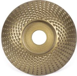 Benson Koolstofstalen Slijpschijf - Hout - Goud - Bol - 84 X 16 Mm