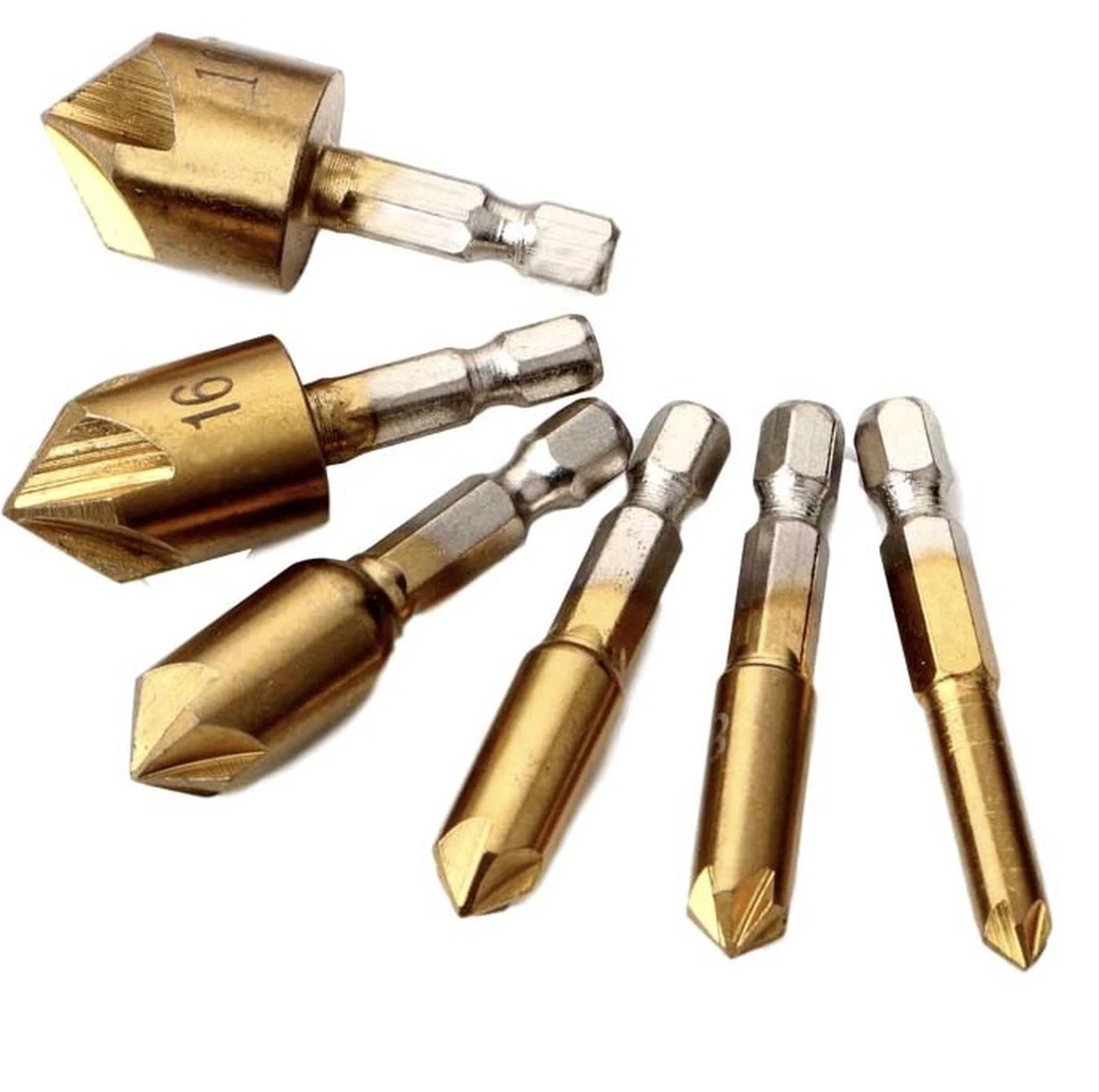 Merkloos 23 Delige Houtborenset - Verzinkborenset - Proppenboor - Hout - Houtproppen - Verzinkboren - Automatische Centerpunt - Boren - Houtboor 13 Merkloos 23 Delige Houtborenset - Verzinkborenset - Proppenboor - Hout - Houtproppen - Verzinkboren - Automatische Centerpunt - Boren - Houtboor - Afbeelding 11