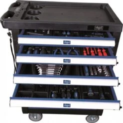 Scheppach TW1000 - Gevulde Gereedschapskar - 263-delig -Makita Winkel 1200x1194 29