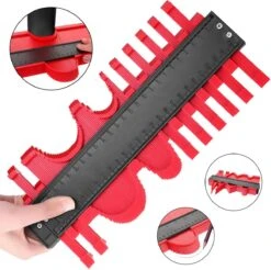 Merkloos A+ Aftekenhulp - Contourmal - Profielmal - Meetgereedschap - Profielmeter - 25CM - Schuifmaat ROOD -Makita Winkel 1200x1194 31