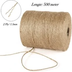 500 Meter 1.5mm Jute Touw Met 20 Houten Knijpers & 100 Stuks Karton Kraft Labels - Creatieve Hennep Koord Voor Decoratie - DIY HobbyMacrame Maken - Bruin Manilla BindtouwSisaltouw -Dun CadeaulintCadeaulabels Bindtouw - TuinPlanten Sisal Binddraad 12 500 Meter 1.5mm Jute Touw Met 20 Houten Knijpers & 100 Stuks Karton Kraft Labels - Creatieve Hennep Koord Voor Decoratie - DIY HobbyMacrame Maken - Bruin Manilla BindtouwSisaltouw -Dun CadeaulintCadeaulabels Bindtouw - TuinPlanten Sisal Binddraad -Makita Winkel 1200x1194 34