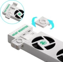 Heatbooster Radiator Ventilator Double-set – Universeel - Geschikt Voor Standaard, Smalle En Enkelplaats Radiatoren En Convectoren - Magnetisch - Geruisloos - Ultrazuinig -Makita Winkel 1200x1194 38