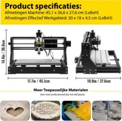 Vevor - Laser Cutter - Graveermachine - Graveerset - Graveerder - Graveerapparaat - Materialen Graveren - 500MW Laser + Volledige Graveerset 21 Vevor - Laser Cutter - Graveermachine - Graveerset - Graveerder - Graveerapparaat - Materialen Graveren - 500MW Laser + Volledige Graveerset -Makita Winkel 1200x1195 1