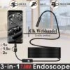 Endoscoop Camera - 7mm - 2 M - Flexibele Kabel - Snake Borescope - Inspectie Camera - Android Smartphone - PC -Makita Winkel 1200x1195 25