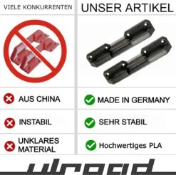 ULROAD 4 X Houders Voor L-BOXX Bosch Sortimo L-SAFE Zekering Fixatie Houders Om Vast Te Schroeven | Voor Alle Bosch L BOXX Gereedschapskoffer Rolplank Rolwagen Zelf Montage Accessoires -Makita Winkel 1200x1196 14