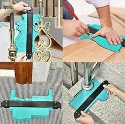 Optimus Professionele Aftekenhulp Met 2 Locks - 25cm X 8cm - Profielmeter - Profielaftaster - Meethulp - Profielmal - Profielkam - Laminaat Legset -Makita Winkel 1200x1197 32