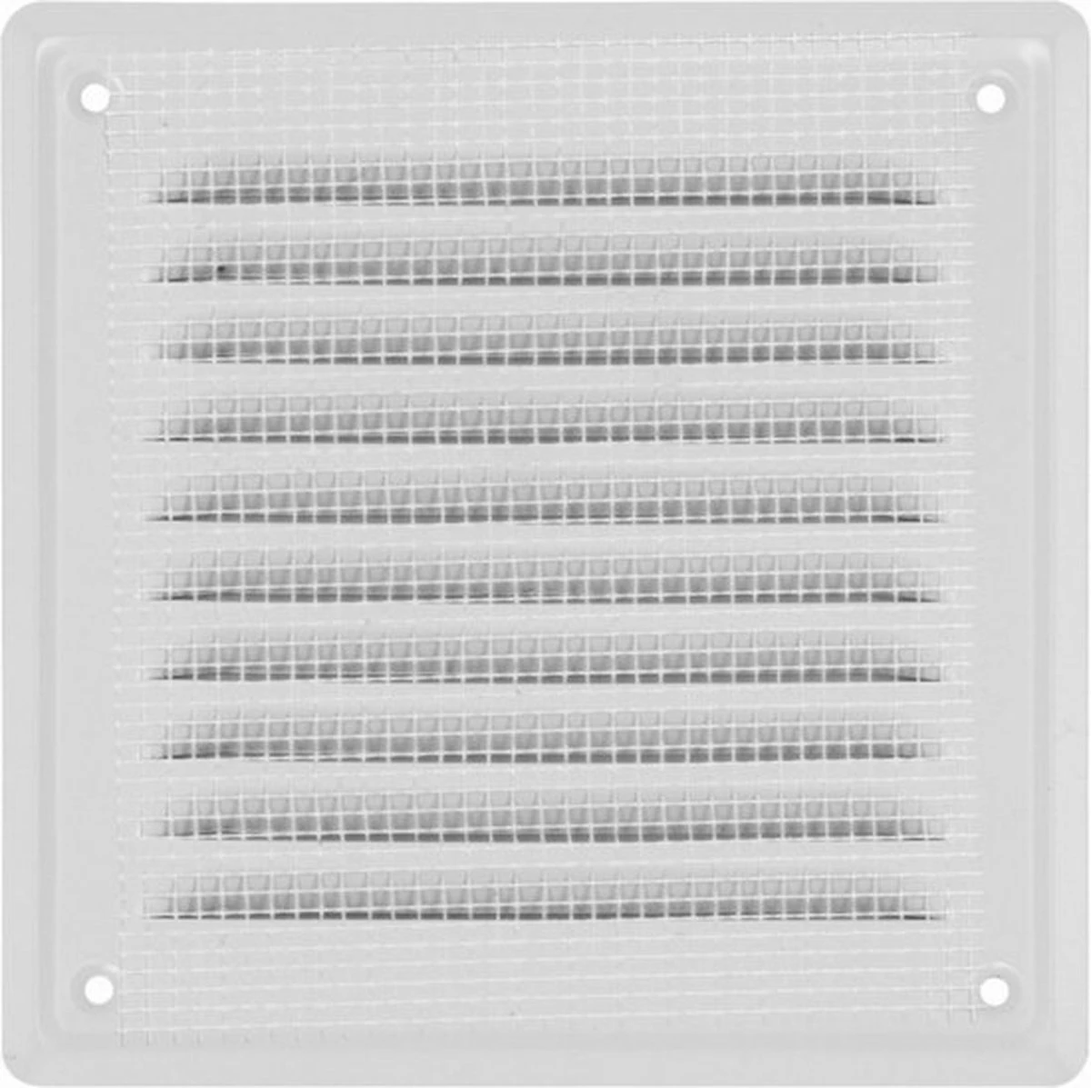 3BMT Ventilatierooster Vierkant - Grijs - Schoepenrooster - RVS - 16,5 X 16,5 Cm Buitenzijde 4 3BMT Ventilatierooster Vierkant - Grijs - Schoepenrooster - RVS - 16,5 X 16,5 Cm Buitenzijde - Afbeelding 2