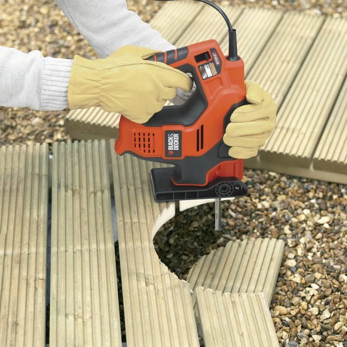 Black & Decker BLACK+DECKER RS890K-QS Scorpion Reciprozaag - 3IN1 - 500W - 23mm - Incl. Koffer En 3 Zaagbladen 10 Black & Decker BLACK+DECKER RS890K-QS Scorpion Reciprozaag - 3IN1 - 500W - 23mm - Incl. Koffer En 3 Zaagbladen - Afbeelding 8