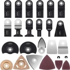 Merkloos Accessoireset Multitool Oscillerend Zaagbladen Set Universeel DIY Hobby