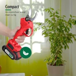 Mardin Elektrische Snoeischaar - Accu Snoeischaar – Elektrische Heggenschaar – Snoeischaar - Inclusief Koffer - Extra Accu - Rood -Makita Winkel 1200x1198 30
