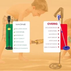 MADINE Metaaldetector - Voor Kinderen - Kwalitatief - Verstelbare Hoogte - Incl. Schep En Hark -Makita Winkel 1200x1198 47