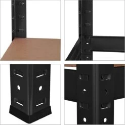 Relaxdays Werkbank Met 2 Etages - Werktafel - Garagewerkbank - Verstelbaar - Tot 150 Kg -Makita Winkel 1200x1198 55