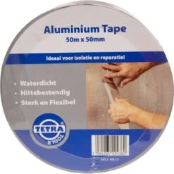 TETRA Aluminium Tape - 50mm X 50mm - Afdichtingstape - Waterdicht - Hittebestendig -Makita Winkel 1200x1198 72