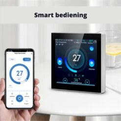 Merkloos Smart Thermostaat - Slimme Thermostaat - Wifi Thermostaat - Met App Google En Alexa -Makita Winkel 1200x1198 82