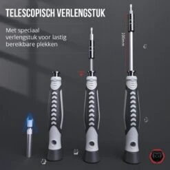 Brute Strength - 161 Delige Precisie Schroevendraaierset Magnetisch - Universeel - Magnetisch - Gereedschapset- Schroevendraaiers - Bitset Met Torx - Cadeau Voor Man -Makita Winkel 1200x1200 1022