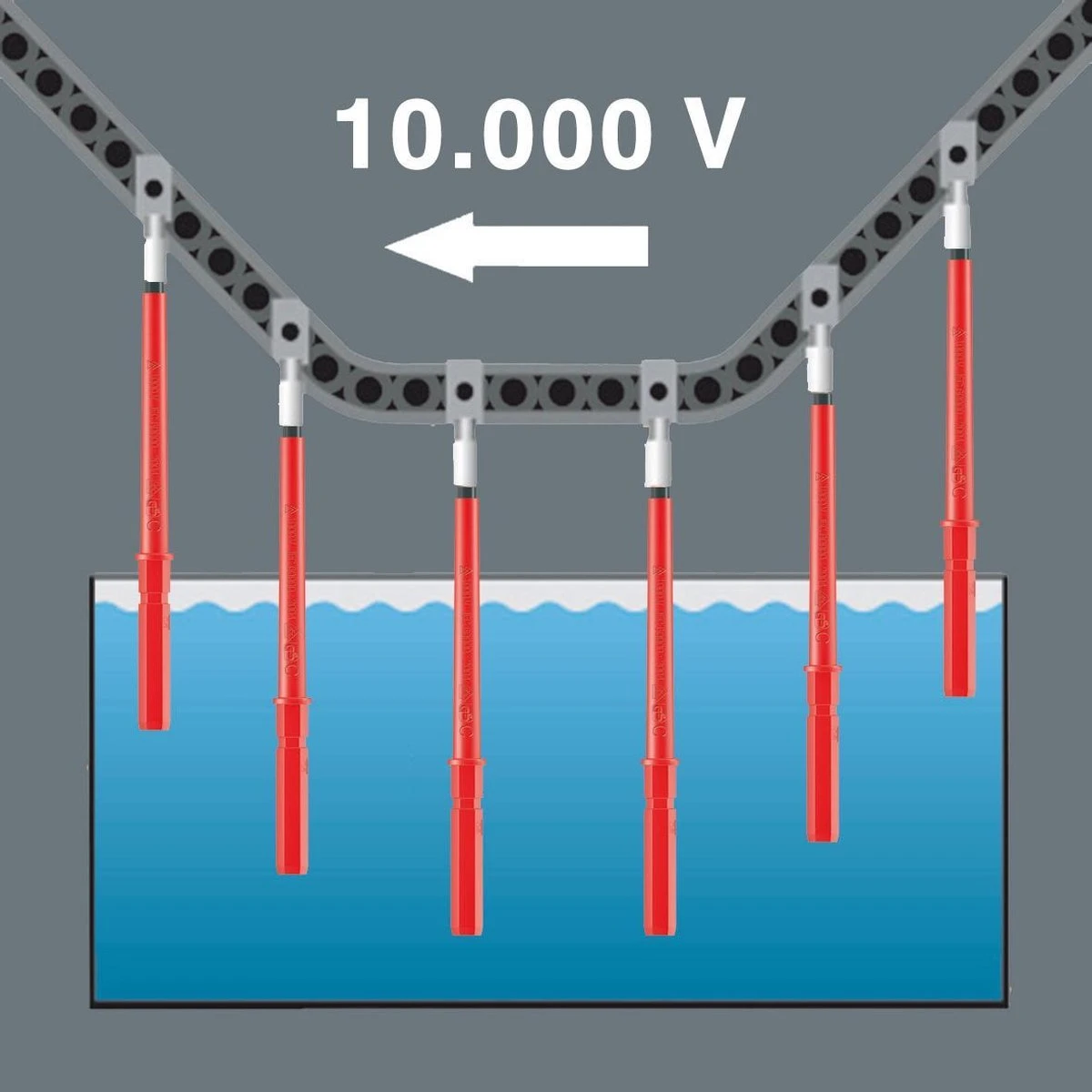 Wera KK VDE 60 - Schroevendraaierset - 1000V - 16-delig 10 Wera KK VDE 60 - Schroevendraaierset - 1000V - 16-delig - Afbeelding 8
