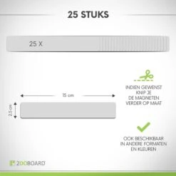 25 Whiteboard Magneten Balk 15 X 2,5 Cm Grijs - Herschrijfbaar 13 25 Whiteboard Magneten Balk 15 X 2,5 Cm Grijs - Herschrijfbaar -Makita Winkel 1200x1200 1058