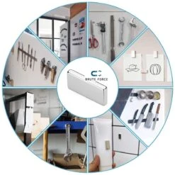 10x Super Magneten BlokMagneten 25 X 8 X 2 Mm Neodymium N52 Vernikkeld -Makita Winkel 1200x1200 1074