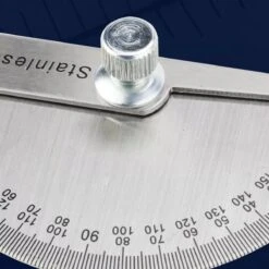 RVS 180° Gradenboog Hoekzoeker-ronde Kop Met 4 Inch 10 Cm Liniaal -Makita Winkel 1200x1200 1151