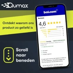 Qumax Polijstmachine – Poetsmachine Incl. 4 Polijstschijven – Krachtige Motor – 180mm – 220/240V -Makita Winkel 1200x1200 116