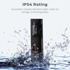 LifeGoods Laser Afstandsmeter - 40M - USB Oplaadbaar Incl. Kabel - Zwart -Makita Winkel 1200x1200 1165